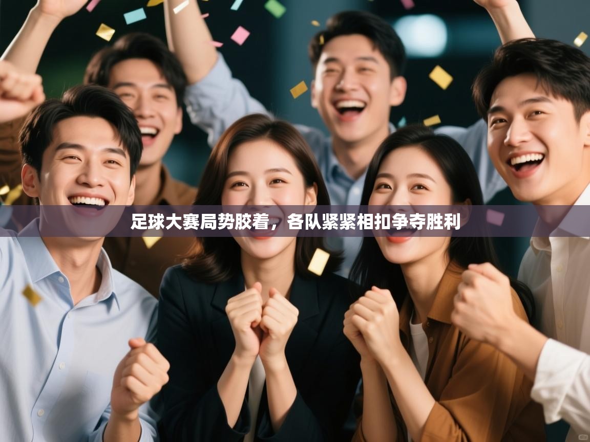足球大赛局势胶着，各队紧紧相扣争夺胜利