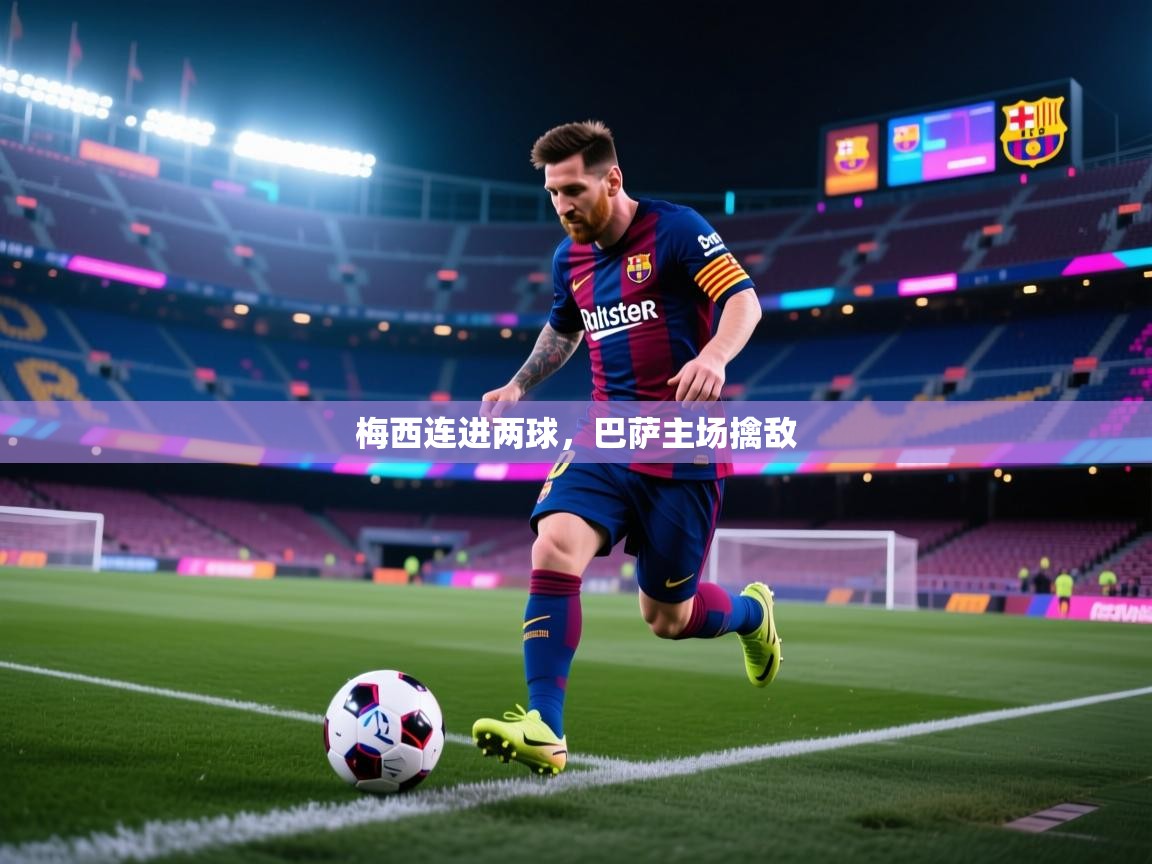 梅西连进两球，巴萨主场擒敌  第2张